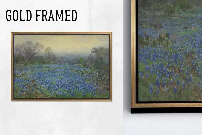 Campo costero floral de Julian Onderdonk Lienzo - 1