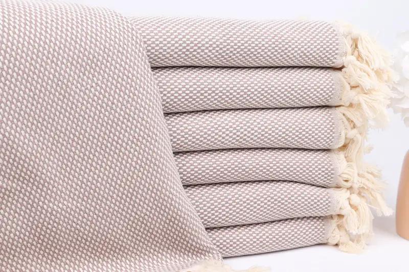 Playa de toalla turca, toalla de lunares de algodón 70x40, toalla de algodón, toalla de baño turco de monograma, playa personalizada, regalo hecho a mano, toallas personalizadas - 1