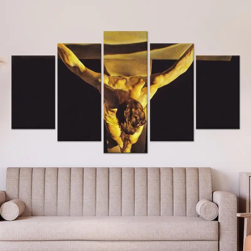 El Cristo de San Juan de Salvador Dalí: arte en lienzo impreso - 1