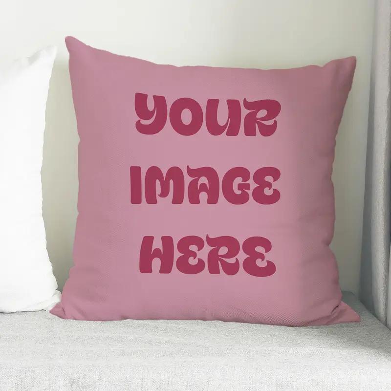 Özel Baskılı Yastık: Logonuz, Kişiselleştirilmiş Konfor, Canlı Tasarım - 1