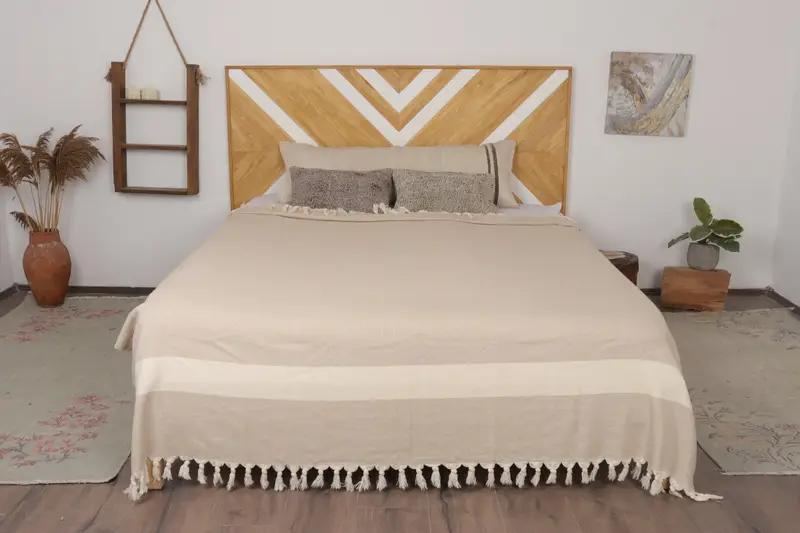 Bridal Shower Gift, 92x80 Cotton Diamond Towel, Wedding Favors, Beach Bachelorette Party Decorations, Christmas Gift Blanket, Personalized Blanket - 1