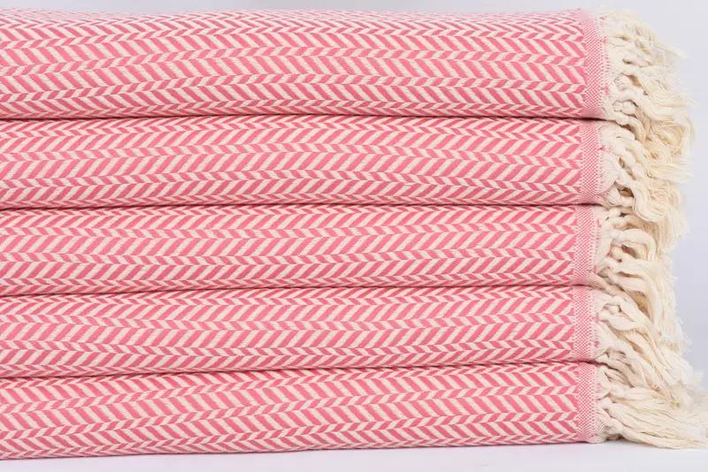 Turkish Bath Towel USA, 70x40 Cotton Chevron Towel, Wedding Hand Made Gift, Turkish beach towel, Peshtemal Towel, Turkish Towel USA, Memorial Gift - 2